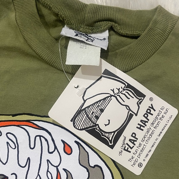 Flap Happy Ocean Wave / Surf Tee - Picture 2 of 7